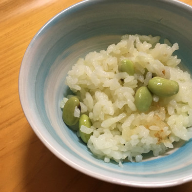 枝豆☆ご飯の写真
