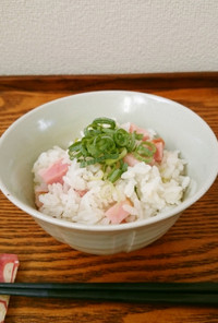【京都丹波】九条ねぎとベーコンの炊込ご飯