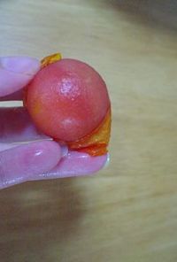 超簡単☆プチトマトの皮むき