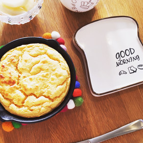 糖質オフ!ニトスキで簡単大豆粉パンケーキ