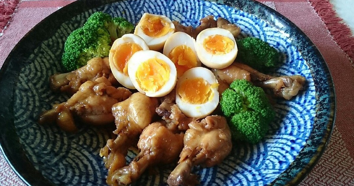 ほろり♪【鶏手羽元とゆで卵の煮物♪】 by madamーyuri 【クックパッド】 簡単おいしいみんなのレシピが321万品