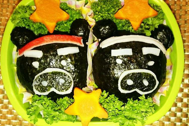 キャラ弁おにぎり 豚ちゃん Boobo レシピ 作り方 By ばぁばの台所 クックパッド 簡単おいしいみんなのレシピが377万品