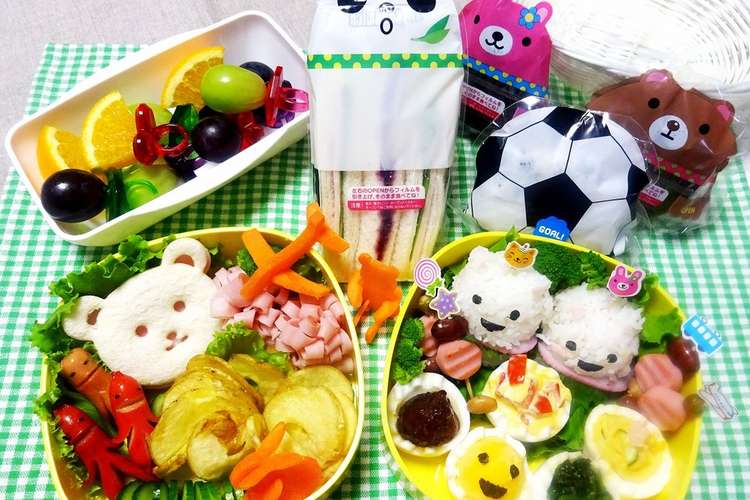 プチプラ お弁当グッズで簡単デコ弁 レシピ 作り方 By Kokubo クックパッド 簡単おいしいみんなのレシピが378万品