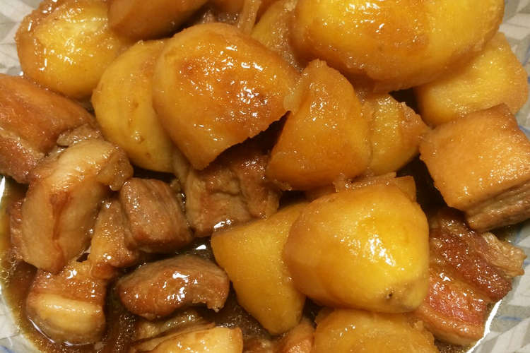 圧力鍋で作る豚バラとジャガイモの炒め煮 レシピ 作り方 By ラブリーミュウちゃん クックパッド 簡単おいしいみんなのレシピが360万品