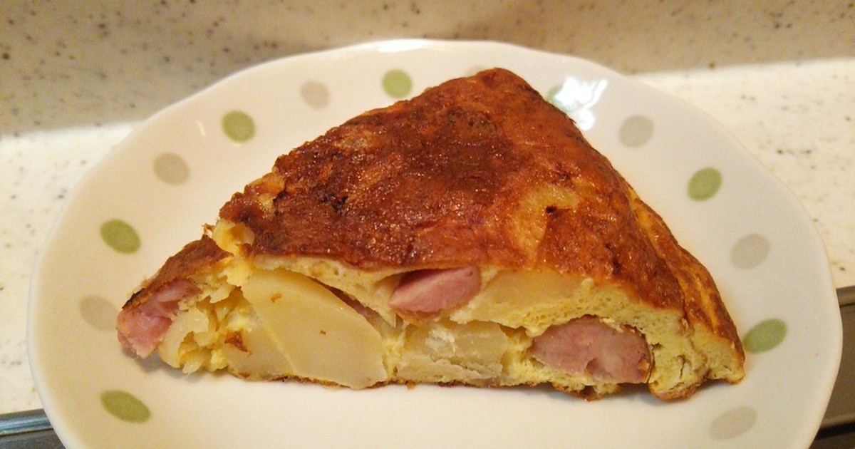 スパニッシュポテトオムレツ（スパニッシュトルティーヤ）のレシピ