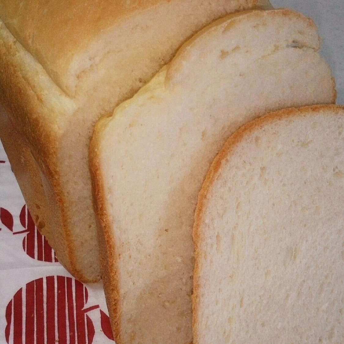 簡単ホームベーカリー薄力粉100％食パン