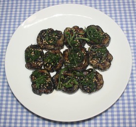 簡単美味☆ココナッツオイルでなす味噌田楽