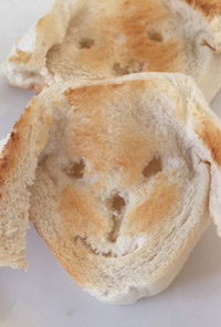 いぬパン（戌年レシピ簡単☆トースト犬パン