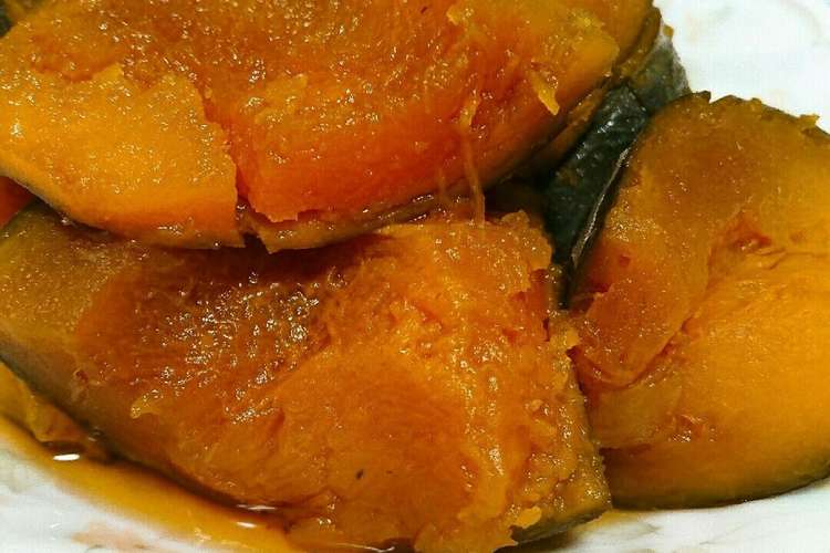 かぼちゃ 時短 煮物 レシピ 作り方 By えくすぺ クックパッド 簡単おいしいみんなのレシピが358万品