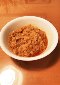 生姜焼き風ご飯！レンジで簡単！