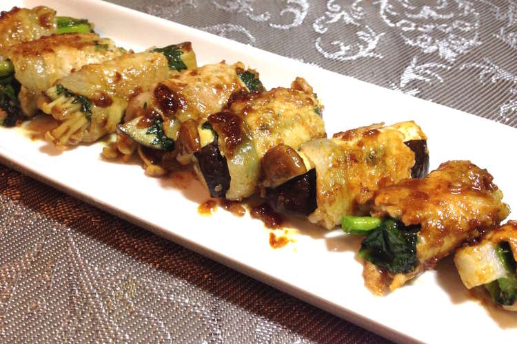 エリンギと長芋の肉巻き レシピ 作り方 By Uki345 クックパッド
