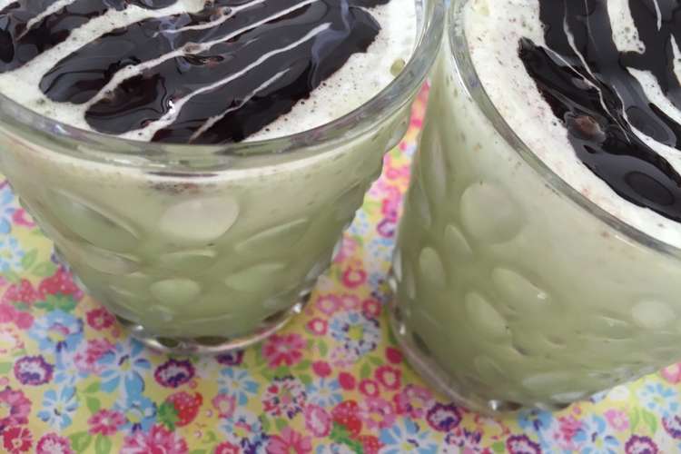 スタバ風抹茶のフラペチーノ 簡単ver レシピ 作り方 By ゆき輔 クックパッド 簡単おいしいみんなのレシピが358万品