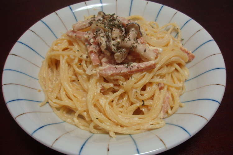 スパムdeカルボナーラ レシピ 作り方 By Poohtomo クックパッド