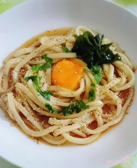 簡単!うまい!中華風ぶっかけうどん!