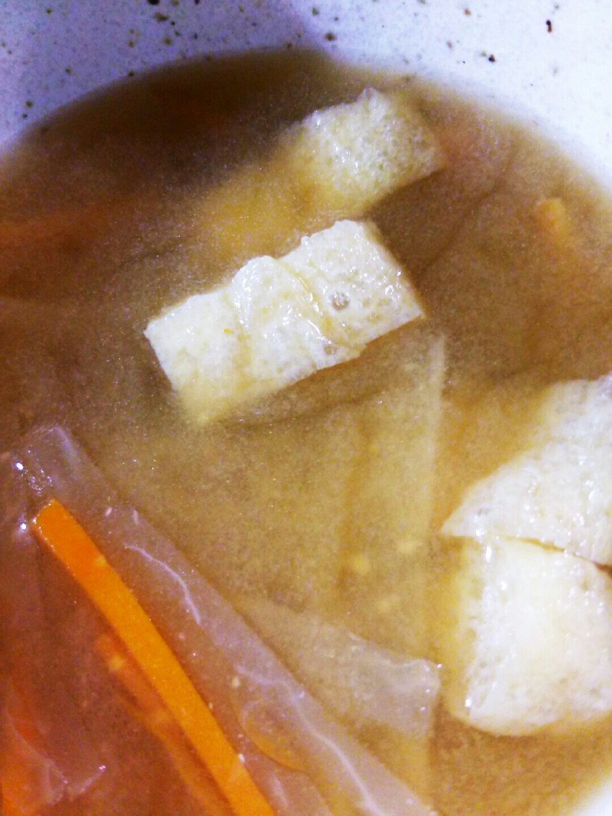 【炊き出し】150人分の味噌汁の画像