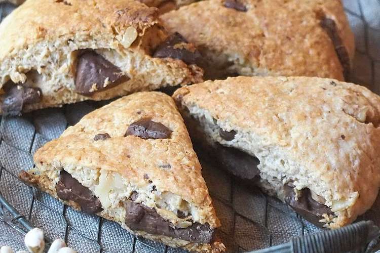サクサク オートミールチョコスコーン レシピ 作り方 By Emyo クックパッド 簡単おいしいみんなのレシピが352万品