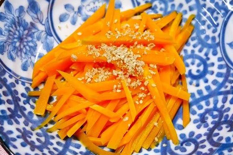 レンジで簡単 人参の中華風副菜 レシピ 作り方 By だんどり亭 クックパッド 簡単おいしいみんなのレシピが361万品