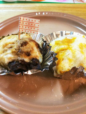 野菜のおやつ 簡単長いも蒸しパン