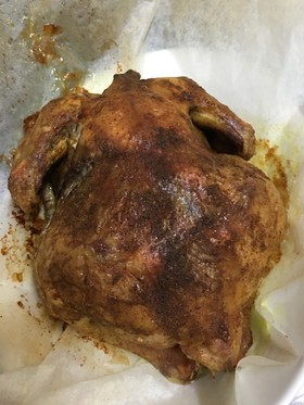 3週間ウエスト締_タンパク質_鳥の丸焼き