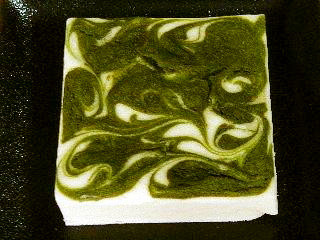 抹茶マーブル浮島の画像