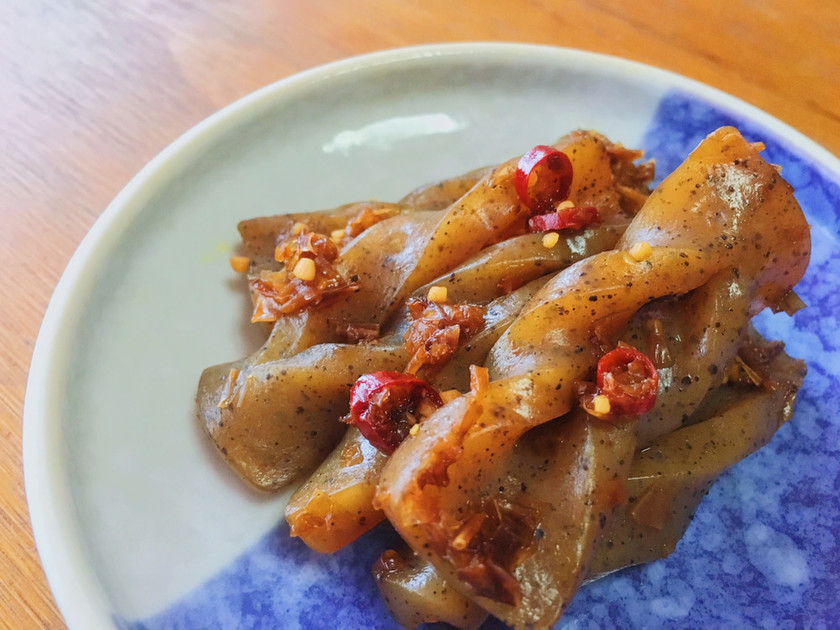 クンパオチキンヌードル炒めのレシピ