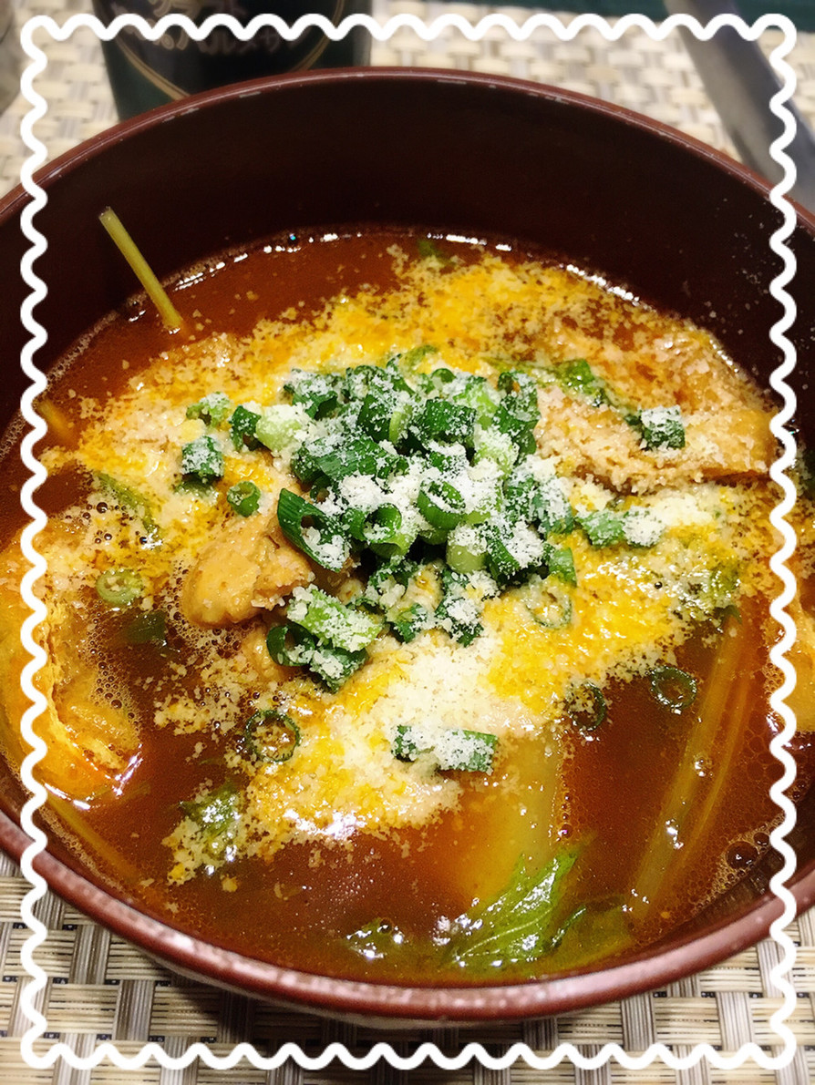 簡単！スープたっぷり美味しいカレー鍋！の画像