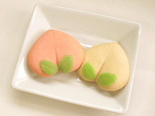 寿桃酥（ピーチクッキー）の画像