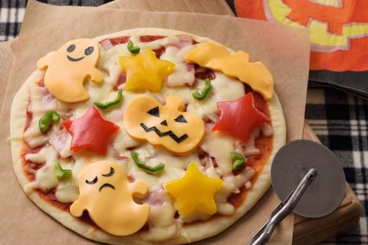 バター好き ハロウィン簡単フライパンピザ レシピ 作り方 By ラーマ クックパッド