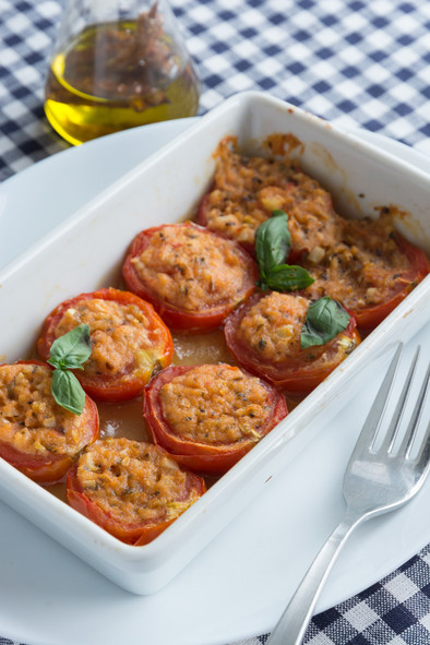 調理用トマトのグラタンの写真