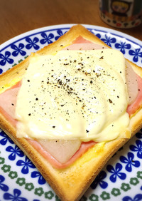 BNC☆ベーコン梨チーズトースト