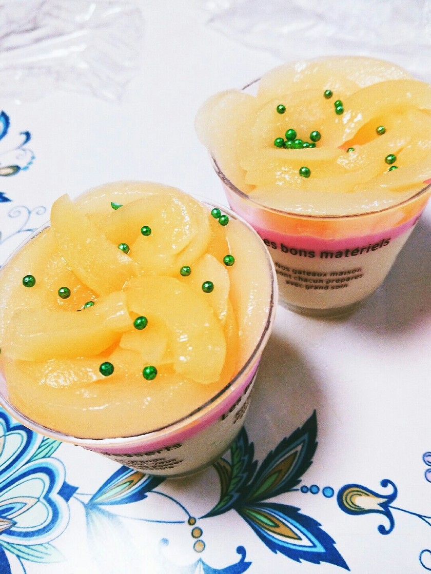 材料4つで作る桃団子のレシピ