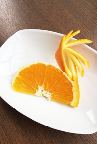 オレンジの切り方 飾り切り 改良版