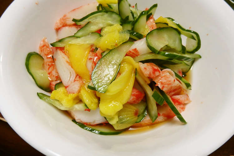 花オクラの酢の物 レシピ 作り方 By Emu Emu クックパッド 簡単おいしいみんなのレシピが370万品