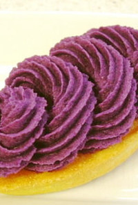 紫芋のバルケッタ