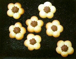 梅の花クッキー（絞り出し）の画像