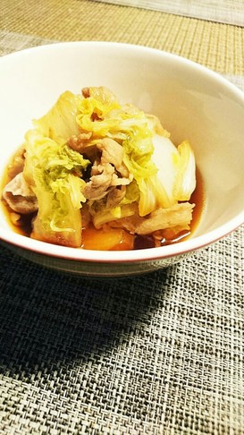 豚肉と白菜のすき煮