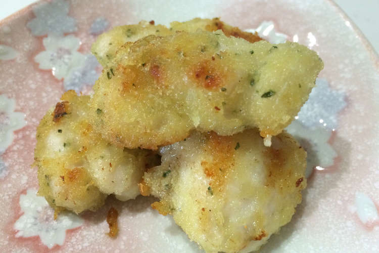 簡単 1歳児パクパク ササミのパン粉焼き レシピ 作り方 By おすずっきー クックパッド 簡単おいしいみんなのレシピが352万品