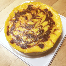 カボチャのチーズケーキ
