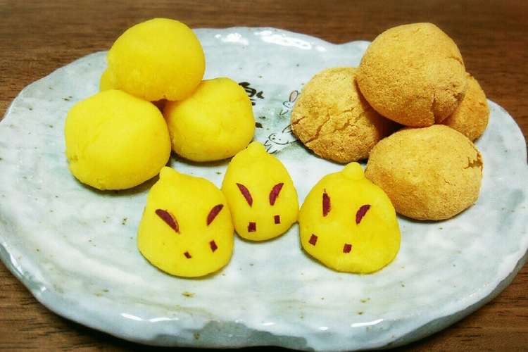 バター風味のさつまいも団子のレシピ きつね色にこんがり焼いておいしい おいも美腸研究所