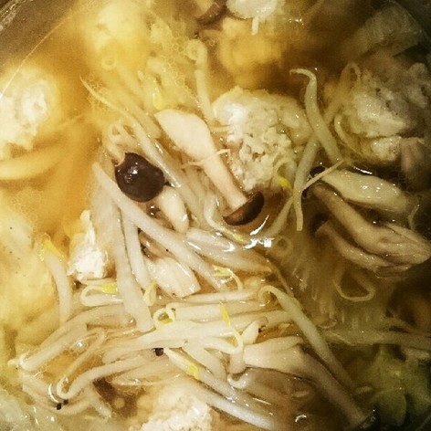 ★蓮根入り鶏だんごのスープ