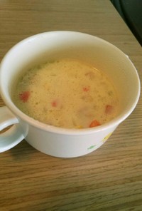 ツナ豆乳スープ(離乳食完了期にも)