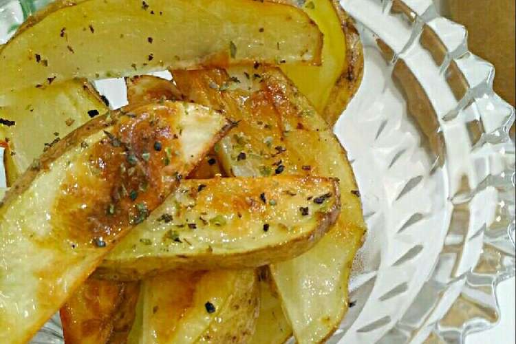 レンジ トースターヘルシーコンソメポテト レシピ 作り方 By Mari クックパッド