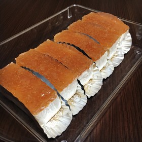 いちじくの二層レアチーズケーキ