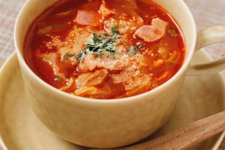 トマトスープ レシピ 作り方 By 栄養士のれしぴ クックパッド 簡単おいしいみんなのレシピが355万品