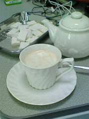 紅茶にピッタリ手作りジャムマシュマロの画像