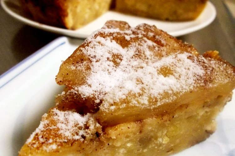ケーキクラムで リンゴのケーキ レシピ 作り方 By ガトーさん クックパッド