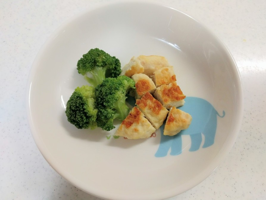 【離乳食·後期】豆腐ハンバーグ の画像