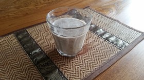 体に良いもの一気飲み※黒豆黒ごま豆乳