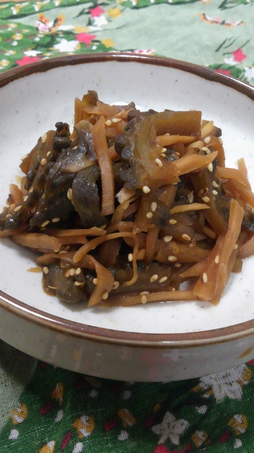 生姜とゴーヤの佃煮