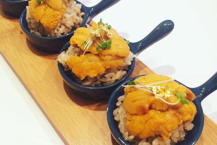 おもてなしにも ワンスプーンうに丼 レシピ 作り方 By Riko クックパッド 簡単おいしいみんなのレシピが376万品